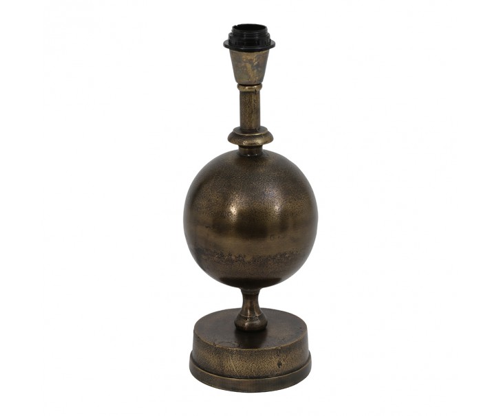Bronzová antik kovová základna k lampě Calym antique - 15*15*38cm / E27/max 60W Light & Living