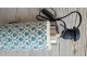 Stolní lampa s keramickou základnou a tmavě modrým stínidlem Oignons – Ø 28*50 cm E27/max 1*60W Clayre & Eef