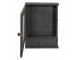 Černá antik dřevěná retro skříňka na klíče Recie - 36*9*47 cm