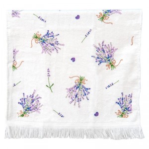 Kuchyňský froté ručník s levandulemi Lavander Garden - 40*66 cm