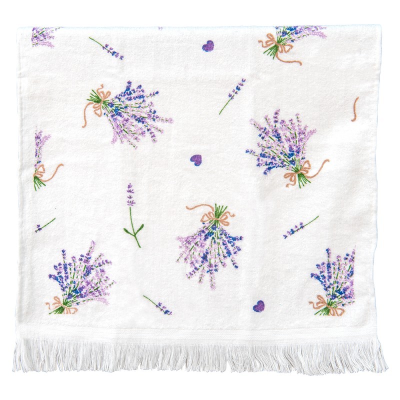 Kuchyňský froté ručník s levandulemi Lavander Garden - 40*66 cm