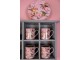 Porcelánový šálek s podšálkem Bird Rosé - 11*9*6 / Ø 15*2 cm / 200 ml