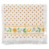 Kuchyňský froté ručník s citróny Lemons & Leafs - 40*66 cmBarva: bílá/ Žlutá / Zelená Materiál: 100% bavlna 