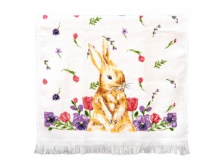 Kuchyňský froté ručník s králíčkem Happy Bunny - 40*66 cm