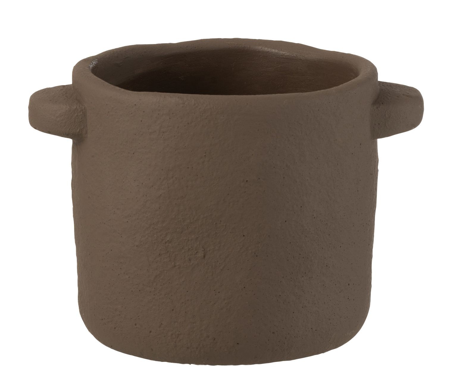 Dekorační cementový hrnec Gustave Taupe S - 18*14*12 cm