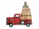 Nástěnná kovová cedule Truck Red - 48*1*50 cm