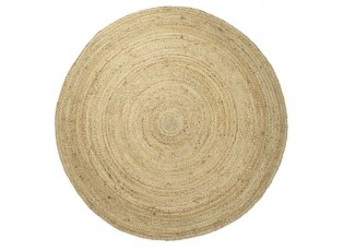 Přírodní kulatý jutový koberec Fabre - Ø120*1cm