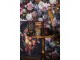 Zlatý kovový odkládací stolek Robin s patinou- Ø 50*60 cm