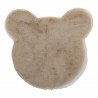 Béžový kobereček hlava medvídka v dárkové krabičce - 57*1,5*62cm Materiál: polyesterBarva: béžová