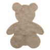 Béžový kobereček ve tvaru medvídka v dárkové krabičce - 82*1,5*103cm Materiál: polyesterBarva: béžová