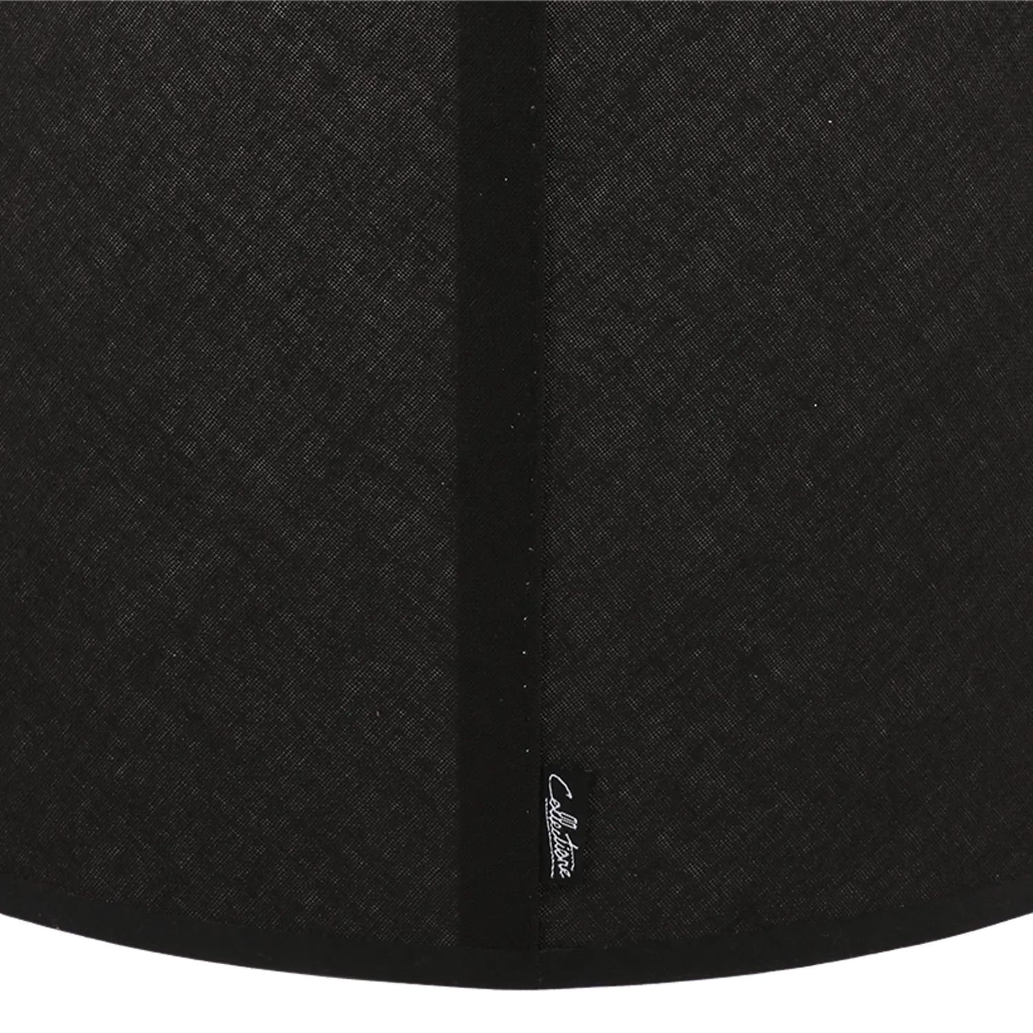Černé stínidlo na lampu Eleganza black - Ø25*14cm / E27