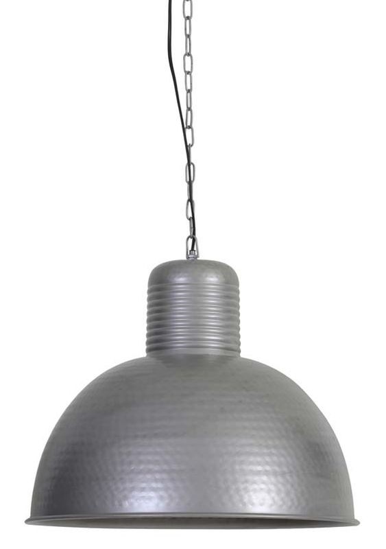 Závěsné světlo ANNALYN granitová antik - Ø49*40 cm