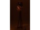 Stojací lampa z teakového dřeva a stínidlem z trávy Rafi grass - Ø 42*175 cm/ E27/ 70W