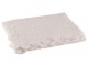 Bílý bavlněný háčkovaný krajkový ubrus Lace white - 200*135cm
