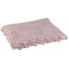 Fialkový bavlněný krajkový ubrus Lace violet - 200*135cm Materiál: bavlnaBarva: fialkováHustota : 300.00 g/cm³