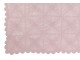 Fialkový bavlněný krajkový ubrus Lace violet - 200*135cm