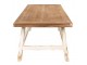 Dřevěný antik odkládací konferenční stůl Patto - 120*60*48 cm