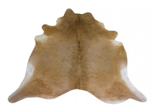 Béžový koberec z hovězí kůže Cowhide beige - 200*0,5*240cm/3-4m²