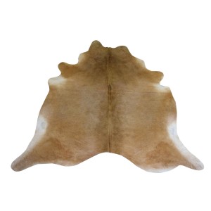 Béžový koberec z hovězí kůže Cowhide beige - 200*0,5*240cm/3-4m²