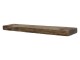 Hnědá dřevěná retro nástěnná polička Grimaud - 50*10*3cm