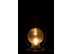 Hnědá antik kovová stolní retro lampa Camping lantern - 30*30*53cm