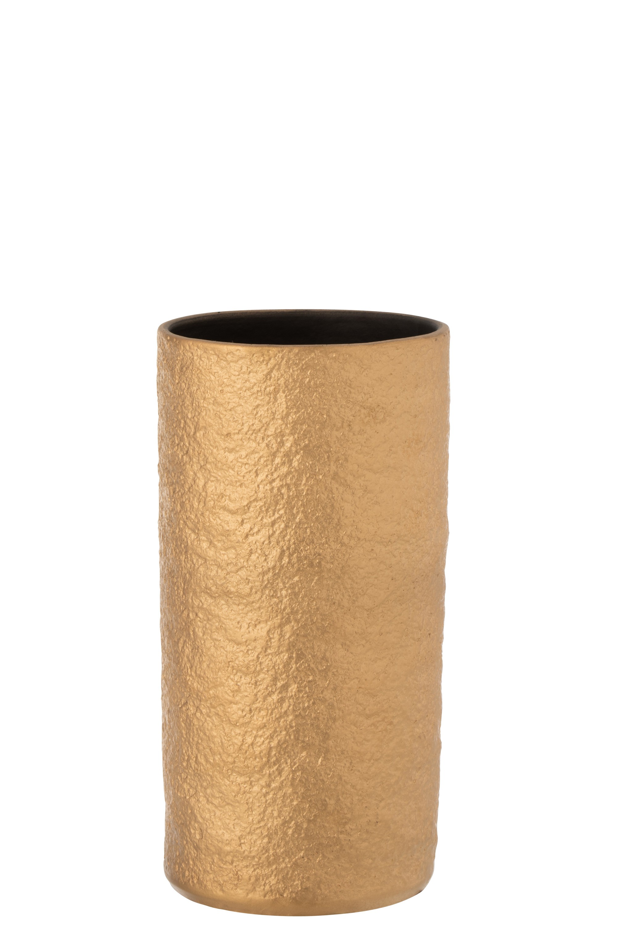 Zlatá keramická váza Gatsby M - Ø16*30 cm J-Line by Jolipa