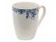 Porcelánový hrnek s modrými květy Blue Flowers - 12*9*11 cm / 330ml
