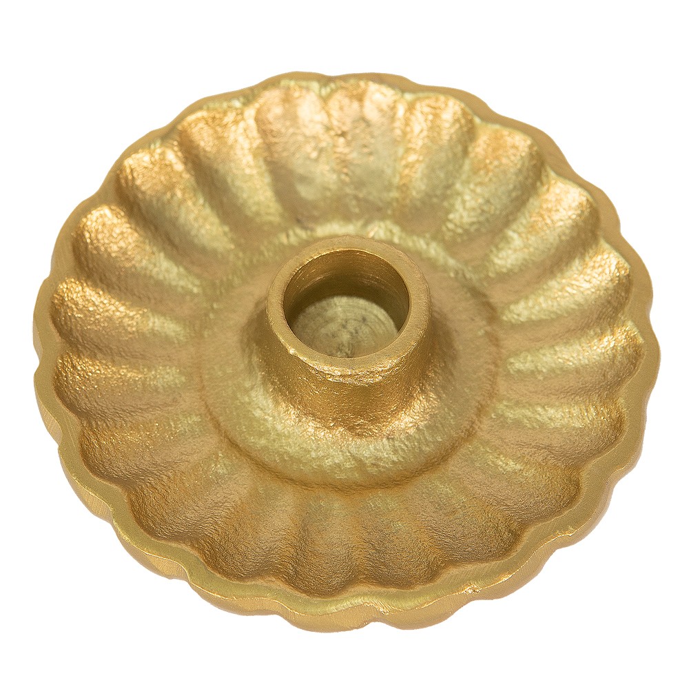 Svícen zlatý 11*3 cm - Ř 11*3 cm