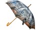 Šedý deštník s jeleny Winter Deer - Ø105*88cm