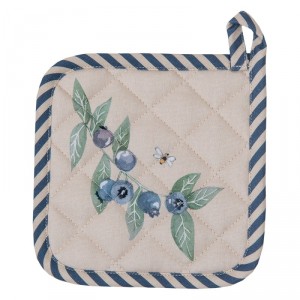 Bavlněná chňapka - podložka Blueberry Fields - 16*16cm