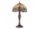Stolní Tiffany lampa Dragonfly Yellow - Ø 30*53 cm E27/max 1*60W Clayre & Eef