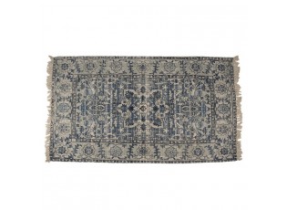 Bavlněný koberec s orientálním motivem a třásněmi - 140*200 cm