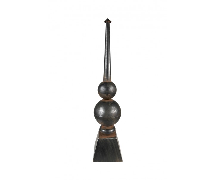 Dekorace Černá 19*19*89 cm - 19*19*89 cm Clayre & Eef