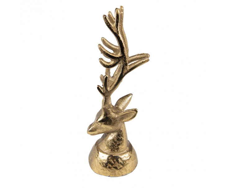 Dekorace Socha Soba Zlatá 7*6*17 cm - 7*6*17 cm Clayre & Eef