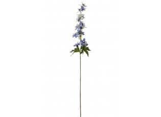 Dekorace umělá modrá květina Delphinium blue - 10*10*94 cm