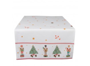 Bavlněný běhoun s louskáčky Happy Little Christmas - 50*140 cm