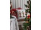 Bílý bavlněný povlak na polštář s louskáčky Happy Little Christmas - 40*40 cm