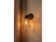 Nástěnná Tiffany lampa žluté detaily YelloRhom - 17*12*23 cm E14/max 1*40W