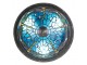 Modré stropní Tiffany světlo s vážkami Dragonfly - Ø 38*20 cm E14/max 2*25W