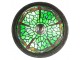 Zelené stropní Tiffany světlo s vážkami Dragonfly - Ø 38*20 cm E14/max 2*25W