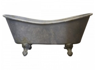 Kovová dekorační vana ve starém franc.stylu Bathtub - 129*56*59cm