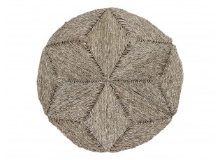 Kulatý koberec z mořské trávy Braide - Ø 90cm