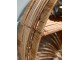 Nástěnná kulatá ratanová polička s dekorem stromu Tree - Ø 60*12cm