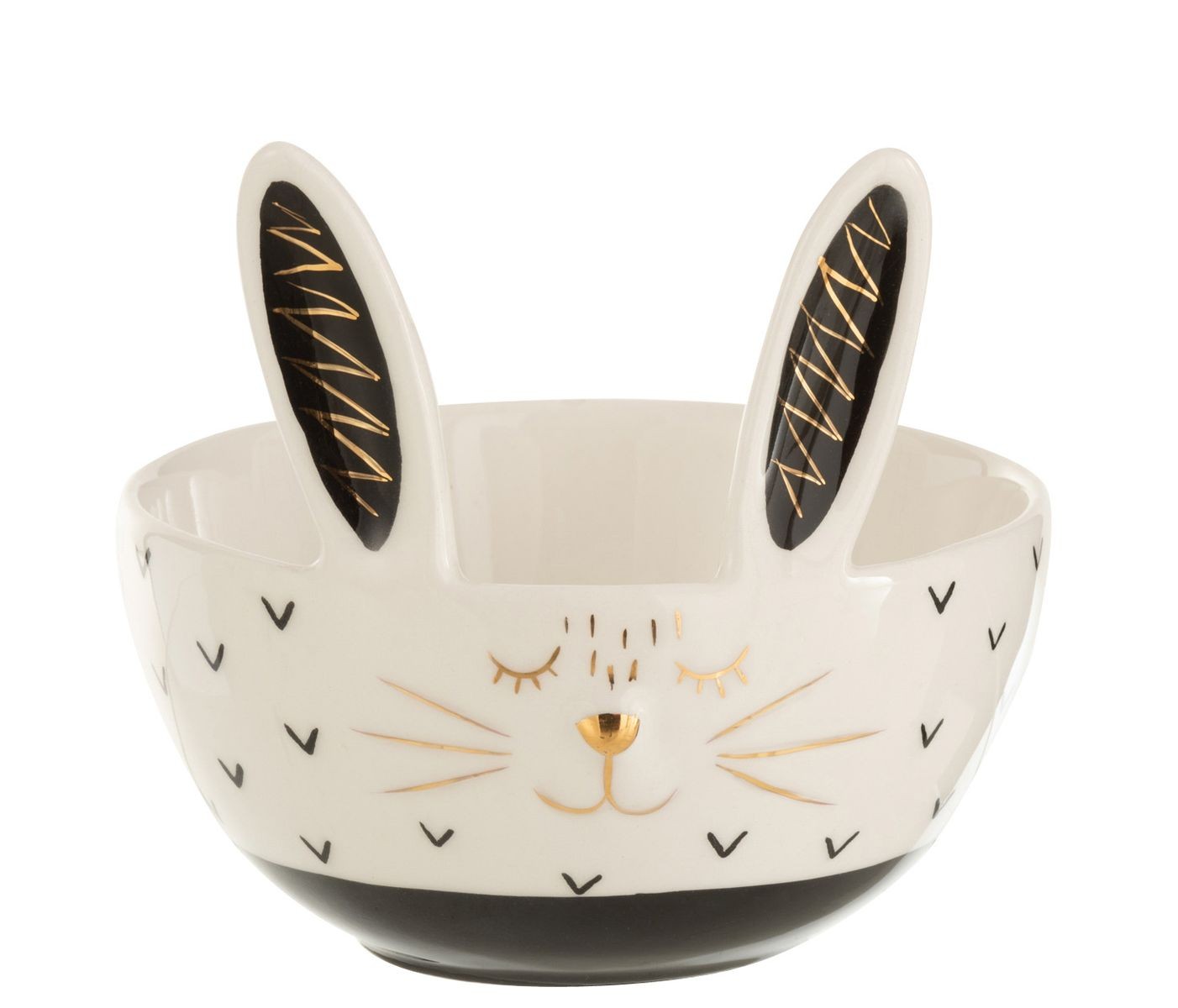 Keramická miska s ousky králíček Rabbito - Ø12*11 cm