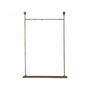 Bronzová antik závěsná šperkovnice na šperky a řetízky - 33*6*48 cm