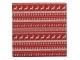 Červené papírové ubrousky Nordic Christmas - 33*33 cm (20ks)