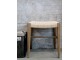Přírodní dřevěná lavice / stolička s výpletem Limoges Stool - 44*43*48cm 