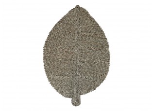 Koberec ve tvaru listu z mořské trávy Leaf - 60*90cm