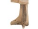 Přírodní odkládací stolek Amy z teakového dřeva - 40*38*41cm