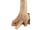Přírodní odkládací stolek Amy z teakového dřeva - 46*43*65cm